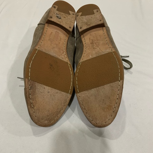 SEBAGO Hutton Cap Toe Suede Oxford Derby - Picture 8 of 8